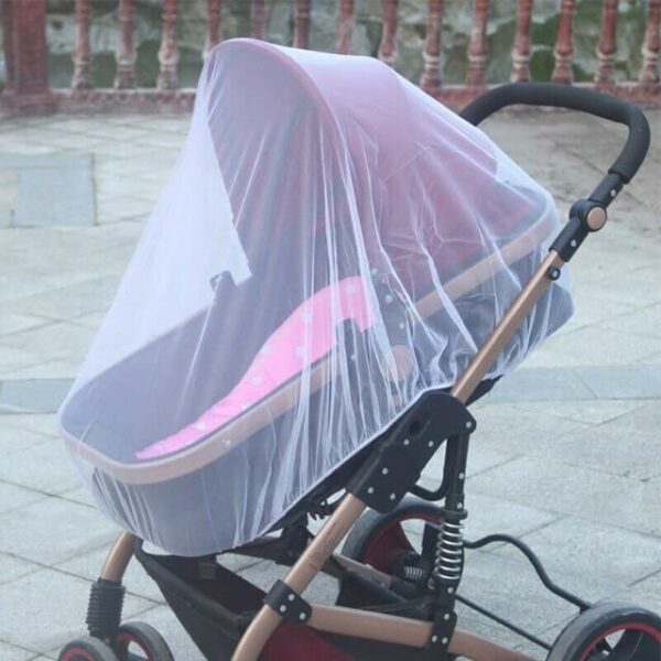 Mosquitera cochecito universal color blanco