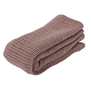 Manta de algodón de ganchillo suave para bebé recién nacido para verano (Varios Colores) - Imagen 3