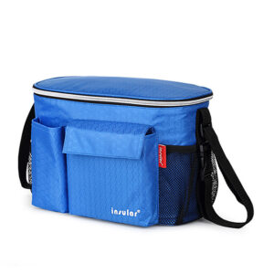Bolso maternidad y neceser para cochecito con aislamiento térmico impermeable con compartimento para pañales y biberón - Imagen 10