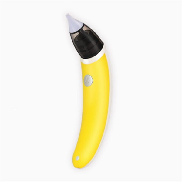 Aspirador nasal eléctrico para bebe color amarillo