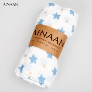 Muselina para pañuelos y baberos de bebe de algodón (varios colores) - Imagen 8