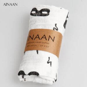 Muselina para pañuelos y baberos de bebe de algodón (varios colores) - Imagen 3