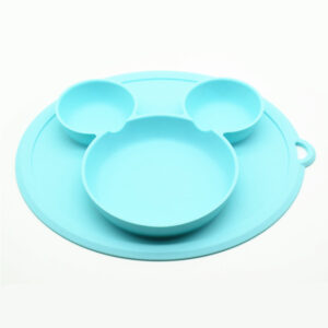 Plato de silicona para beb s platos tipo taz n de alimentaci n de beb Bol.jpg 640x640