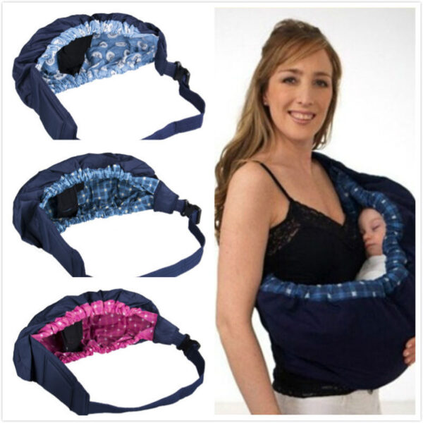 Cabestrillo Bolsa Portabebes para envolver en forma de pañal para recién nacidos de 0 - 15 meses y hasta 20 kg (varios colores)