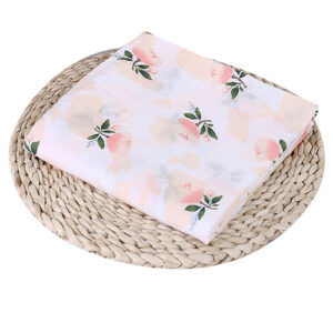 Muselina Blanca con dibujos de Frutas 100% algodón adecuado para dormir y proteger de 120 x 120 cm para bebes de 0 - 24 meses (varios diseños) - Imagen 25