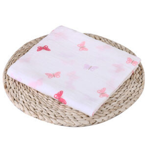 Muselina Blanca con dibujos de Frutas 100% algodón adecuado para dormir y proteger de 120 x 120 cm para bebes de 0 - 24 meses (varios diseños) - Imagen 29
