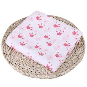 Muselina Blanca con dibujos de Frutas 100% algodón adecuado para dormir y proteger de 120 x 120 cm para bebes de 0 - 24 meses (varios diseños) - Imagen 30