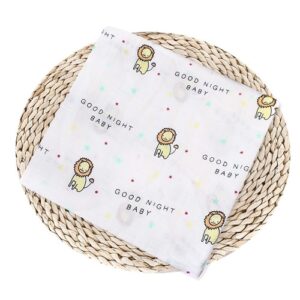 Muselina Blanca con dibujos de Frutas 100% algodón adecuado para dormir y proteger de 120 x 120 cm para bebes de 0 - 24 meses (varios diseños) - Imagen 15
