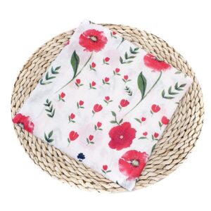 Muselina Blanca con dibujos de Frutas 100% algodón adecuado para dormir y proteger de 120 x 120 cm para bebes de 0 - 24 meses (varios diseños) - Imagen 7