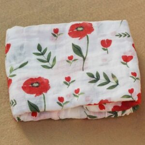 Rosa Cisne 100 algod n rosa Flamingo frutas muselina mantas de Beb Ropa de cama infantil 2.jpg 640x640 2