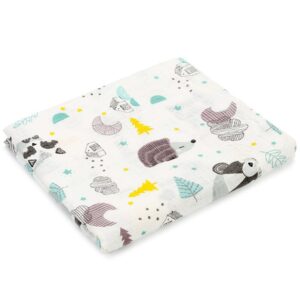 Muselina 100% algodón suave para bebé recién nacido. Especial mantas y gasas de baño o cubierta carrito de paseo - Imagen 9