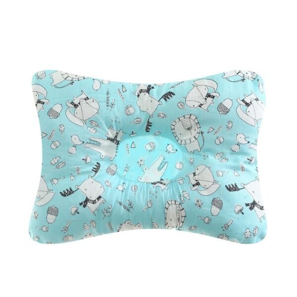 Almohada cojín lactancia para recién nacidos color azul turquesa