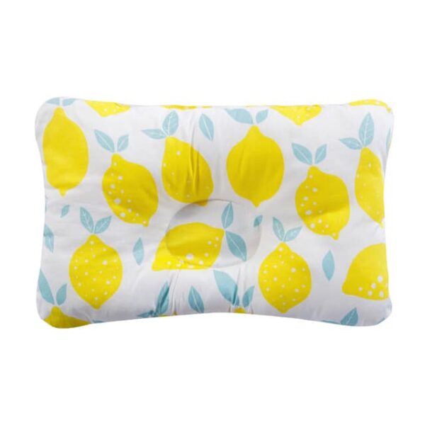 Almohada recién nacidos color amarillo limón