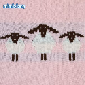 Saco de dormir con ovejas estilo navideño para cochecito en invierno para bebes de 3 a 12 meses (varios colores y tamaños) - Imagen 4