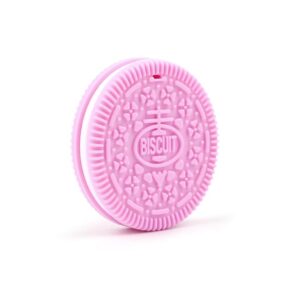 Mordedor bebe de silicona en forma de galleta (Varios colores) - Imagen 4