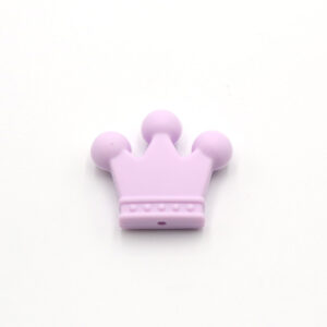 Mordedor de silicona para bebe para masticar en forma de corona de reyes (Varios colores disponibles) - Imagen 5