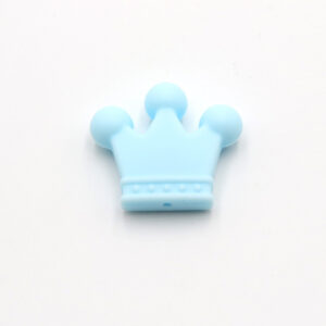 Mordedor de silicona para bebe para masticar en forma de corona de reyes (Varios colores disponibles) - Imagen 6