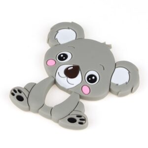 Mordedores para bebe en forma de oso koala de silicona (Varios colores disponibles) - Imagen 9