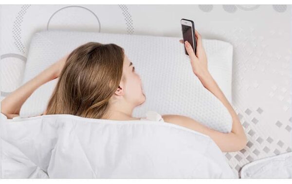 Almohada plagiocefalia de latex