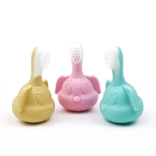 Cepillo de dientes con forma de perro