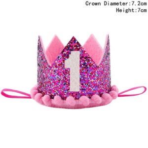 Corona de cumpleaños con flores - Imagen 5