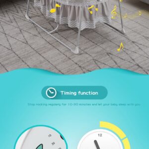 Cuna mecedora con música - Imagen 2