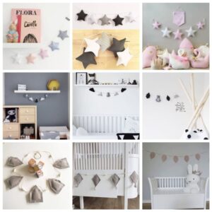 Guirnalda decorativa para bebés - Imagen 4