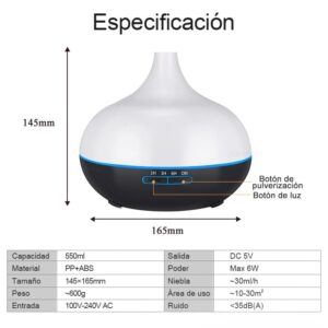 humidificador difusor de aroma usb 4