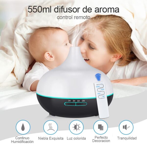 Humidificador difusor de aroma USB