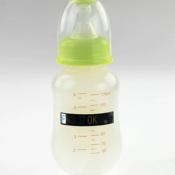 Termo de leche para bebe transparente 170 ml