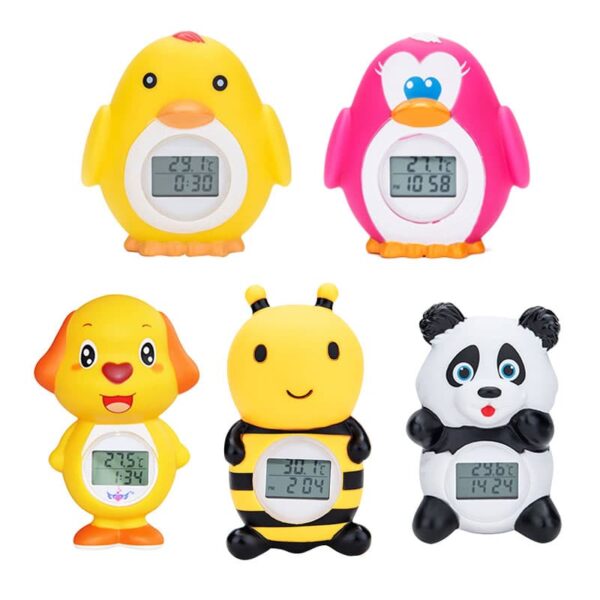 Termómetro de baño con alarma de temperatura