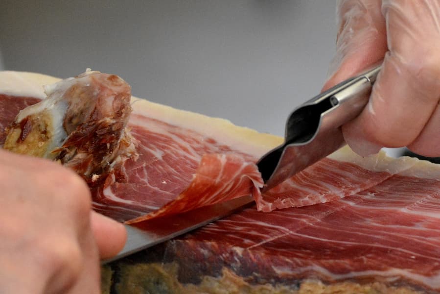 cortador de jamon para bodas